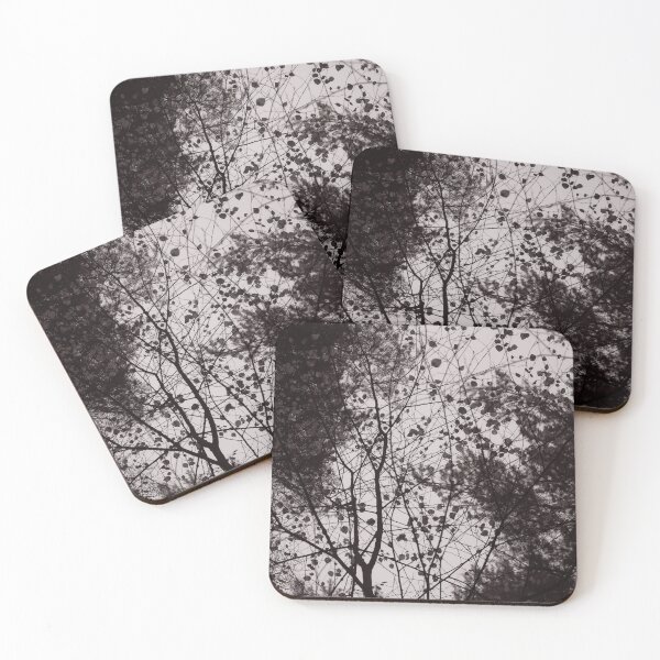 Item preview, Black and white vintage treescape forest designed and sold by chiaravisuals.