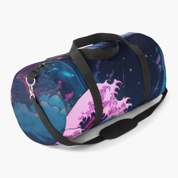Item preview, The Great Wave Off Kanagawa Cyberpunk neon style designed and sold by zand-n-zive.
