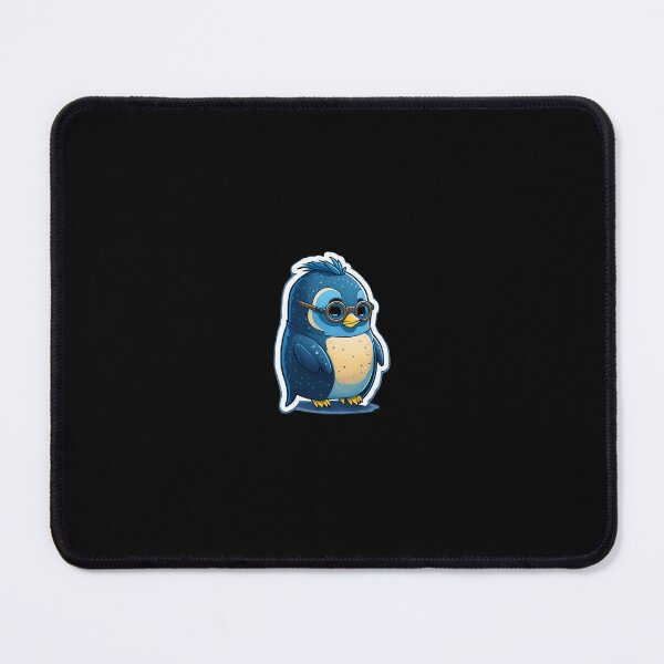 Item preview, Cute blue smart baby penguin with specs designed and sold by atatenterprise.