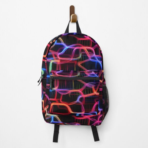 Item preview, abstract colorfull neon shapes - Different pattern size? Email me - designed and sold by Picture-Art.
