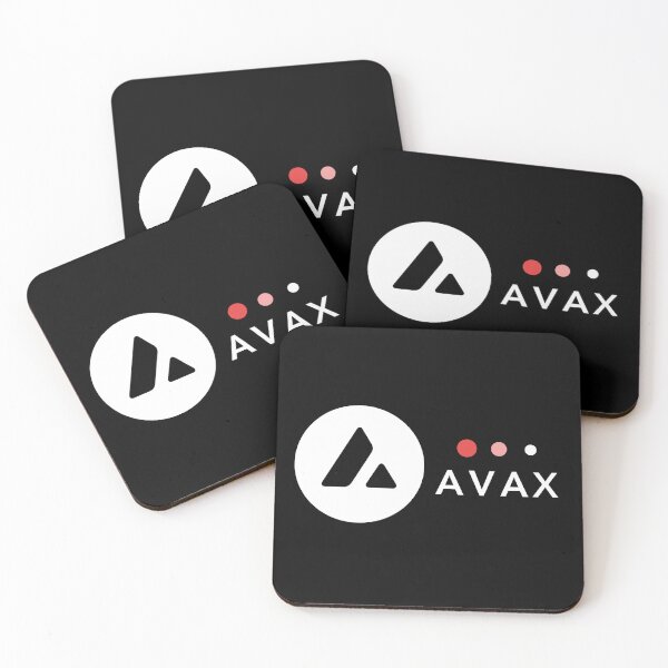 Item preview, Avalanche AVAX Crypto Altcoin - Modern Abstract Design designed and sold by CryptoMoods.