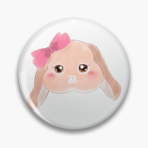 Item preview, Bailey Head | Watercolor Drawing | Holland Lop Rabbit  designed and sold by bunniesmee.