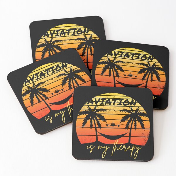 Item preview, Aviation is my therapy for flight crew, pilots, flight attendants and aviation lovers designed and sold by AviationArtists.