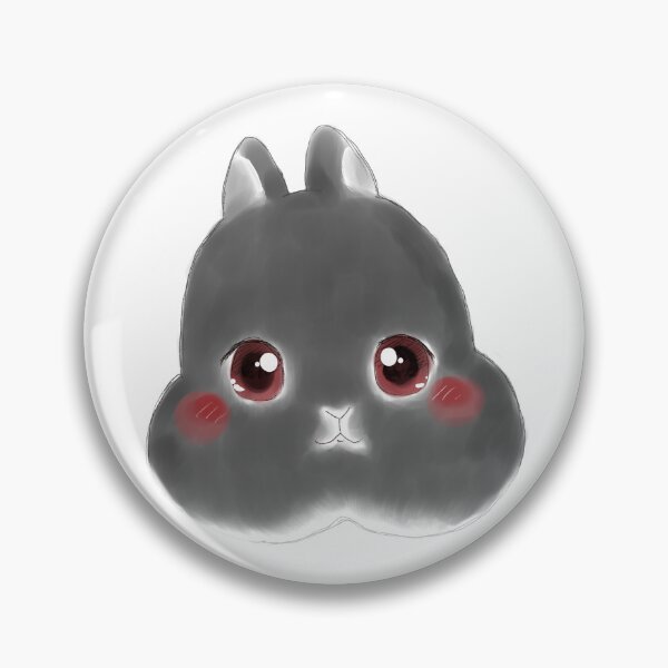 Item preview, Sean Head | Watercolor Drawing | Netherland Dwarft Black otter Rabbit  designed and sold by bunniesmee.