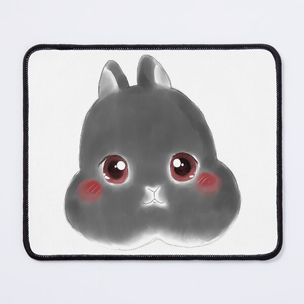 Item preview, Sean Head | Watercolor Drawing | Netherland Dwarft Black otter Rabbit  designed and sold by bunniesmee.