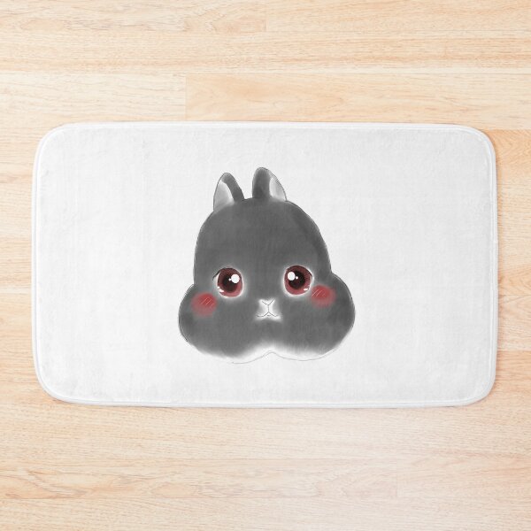 Item preview, Sean Head | Watercolor Drawing | Netherland Dwarft Black otter Rabbit  designed and sold by bunniesmee.