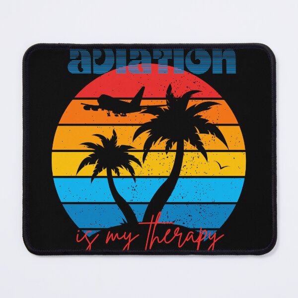Item preview, Aviation is my therapy for flight crew, pilots, flight attendants and aviation lovers designed and sold by AviationArtists.