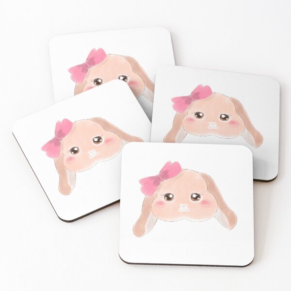 Item preview, Bailey Head | Watercolor Drawing | Holland Lop Rabbit  designed and sold by bunniesmee.