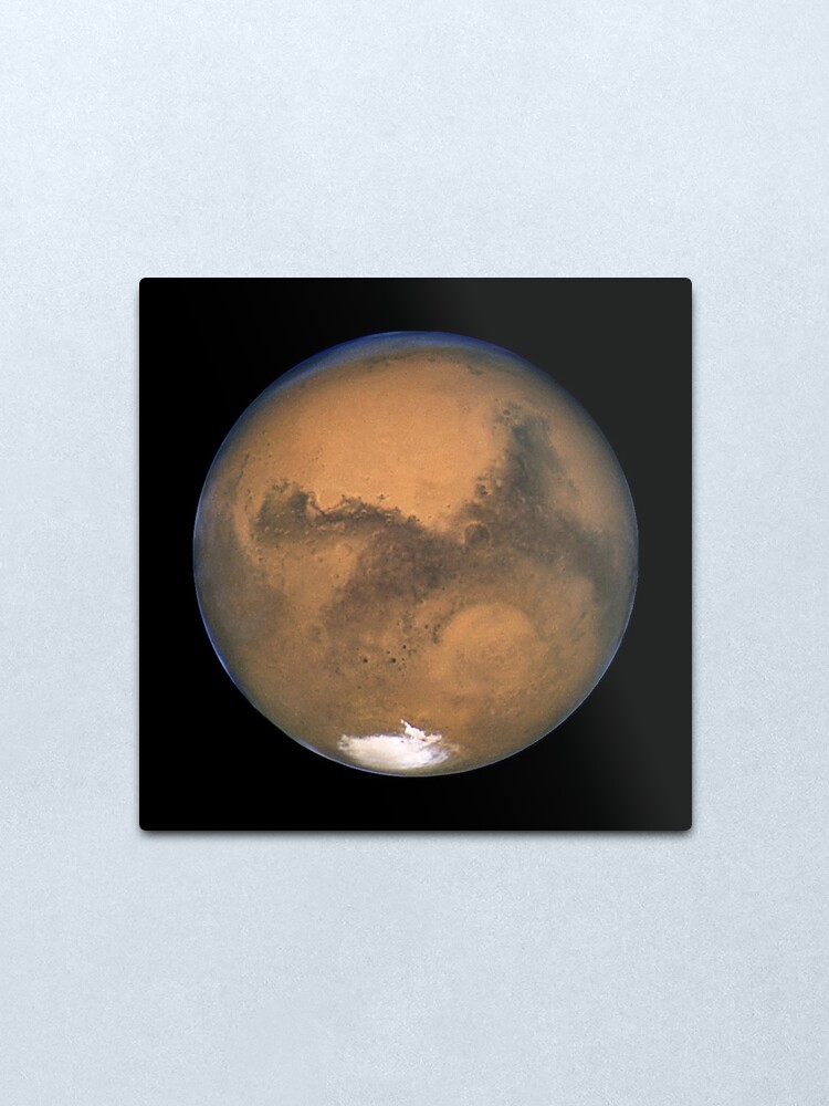 Alternate view of HUBBLE. MARS. Hubble Space Telescope 2003. Metal Print