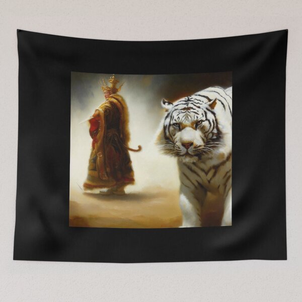 Item preview, Chinese White Tiger (14) designed and sold by CrankyOldDude.
