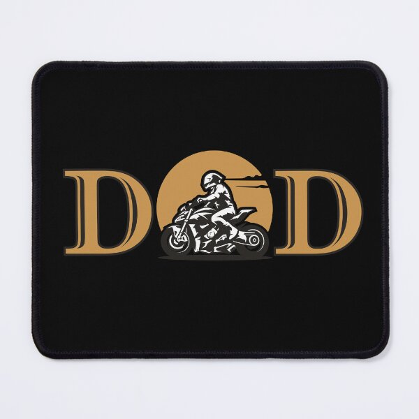 Item preview, Funny Dad Motorcycle Rider Retro Fathers Day designed and sold by SunfullyYours.