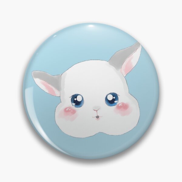 Item preview, Claude Head | Watercolor Drawing | Holland Lop Frosty dumbo Rabbit  designed and sold by bunniesmee.
