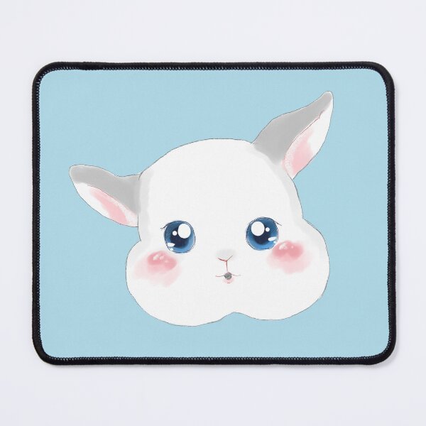 Item preview, Claude Head | Watercolor Drawing | Holland Lop Frosty dumbo Rabbit designed and sold by bunniesmee.