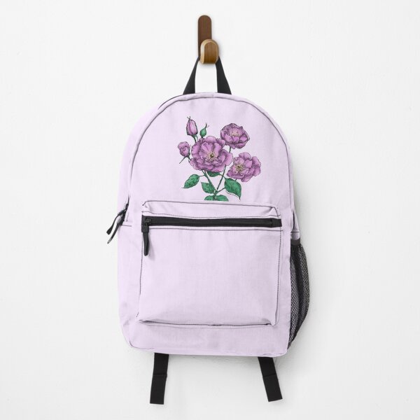 Item preview, Purple Flat Rose Bloom Semi-Double 8-15 Petals In 2 Rows designed and sold by Rachael Taylor.