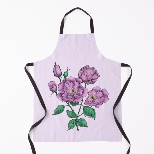 Item preview, Purple Flat Rose Bloom Semi-Double 8-15 Petals In 2 Rows designed and sold by Rachael Taylor.