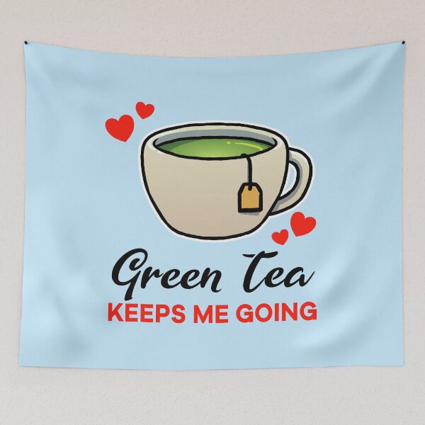 Item preview, Green Tea keeps me going designed and sold by jonmlam.