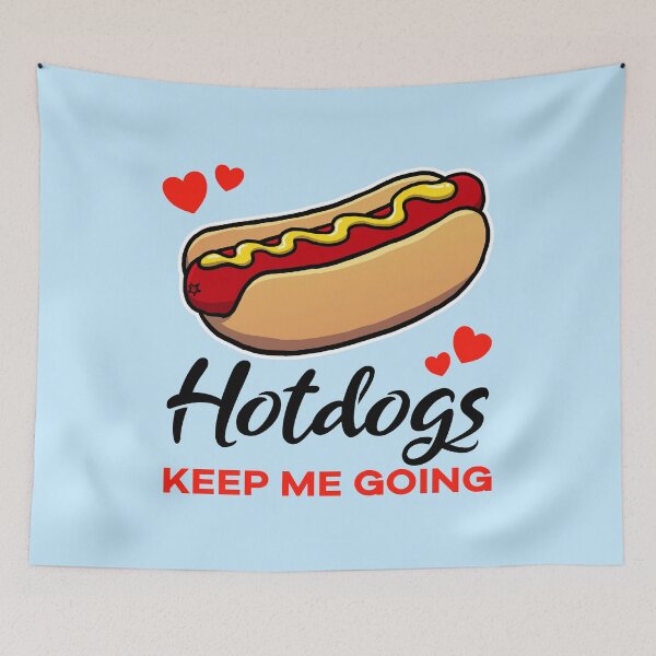 Item preview, Hotdogs keep me going designed and sold by jonmlam.