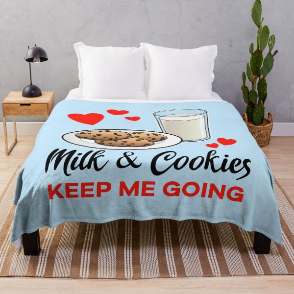 Artikelvorschau, Milk and Cookies keep me going entworfen und verkauft von jonmlam.
