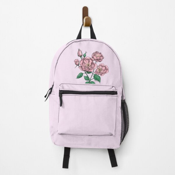Item preview, Light Pink Flat Rose Bloom Semi-Double 8-15 Petals In 2 Rows designed and sold by Rachael Taylor.