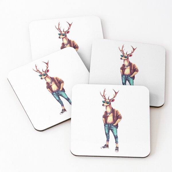 Item preview, Hipster Deer V14 designed and sold by HipsterAnimals.