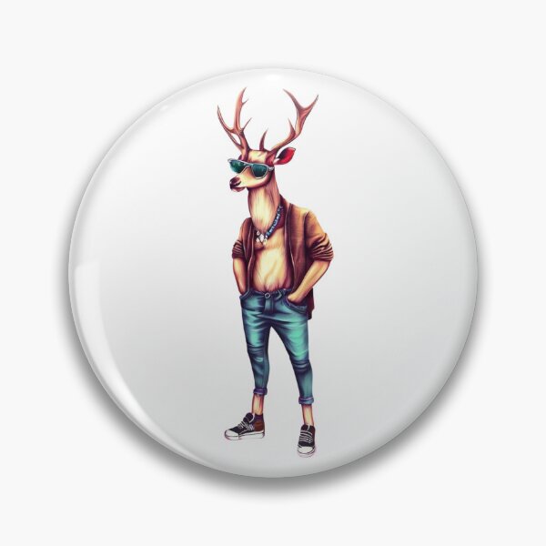 Item preview, Hipster Deer V14 designed and sold by HipsterAnimals.