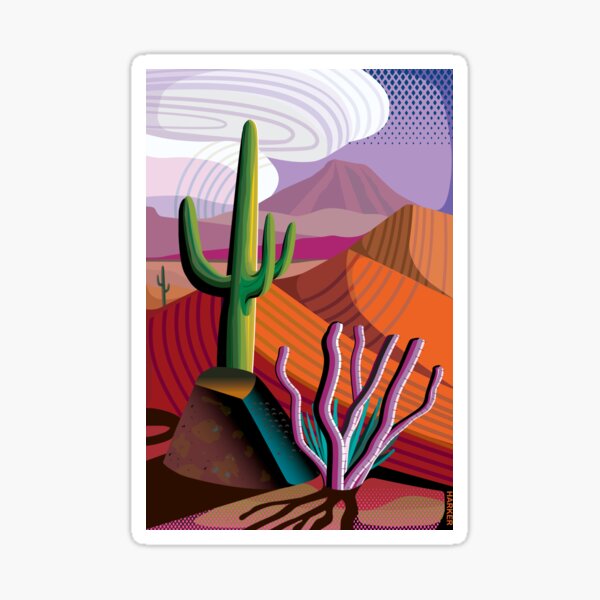 Item preview, Desert at Gila River Indian Community designed and sold by Charles Harker.
