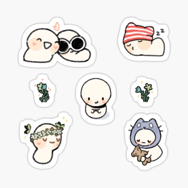 random blobs set | Sticker