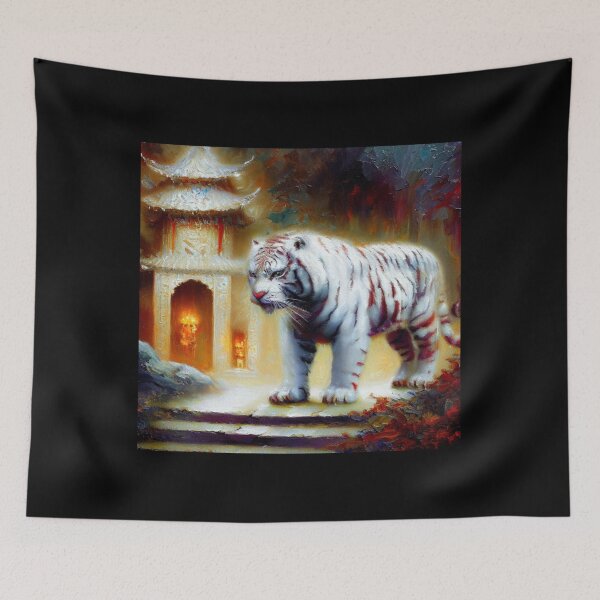 Item preview, Chinese White Tiger (15) designed and sold by CrankyOldDude.