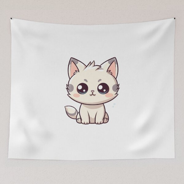 Item preview, Adorable Love-filled Eyes: The Cutest Cat Design designed and sold by Neuronexia.