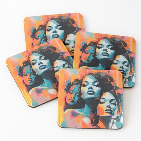 Item preview, Women Serenade: A Captivating Contemporary Artwork designed and sold by Piotrek0001.