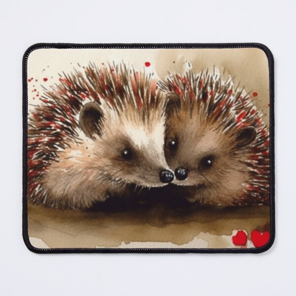 Item preview, Hedgehogs in Love designed and sold by FabrikPrint.