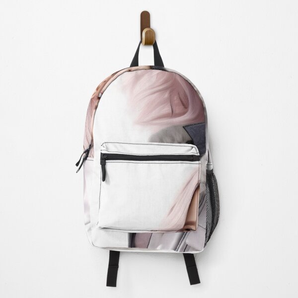 Item preview, Enchanted Rose: The Captivating Design of a Korean Girl with Pink Hair designed and sold by Neuronexia.