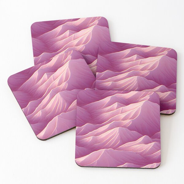 Item preview, pink mountains designed and sold by IndyArt32.