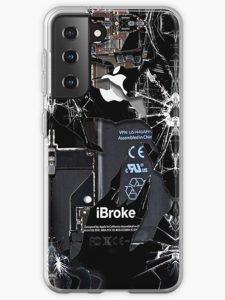 Broken Damaged Handphone Case Skin For Samsung Galaxy By Galihart Redbubble