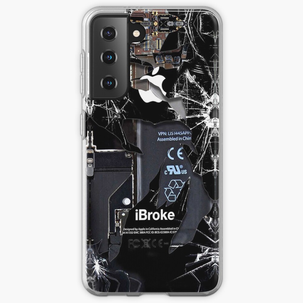 Broken Damaged handphone Case & Skin for Samsung Galaxy