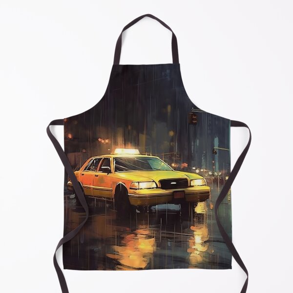 Item preview, Lonely Cab, Rainy New York, Yellow Taxi designed and sold by EtherealDreamin.