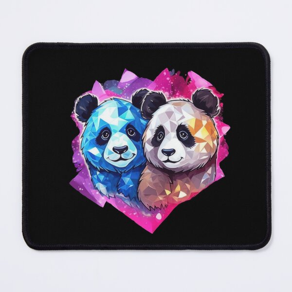 Item preview, Panda Bear Couple - Bonnie and Clyde designed and sold by Pixelboys.