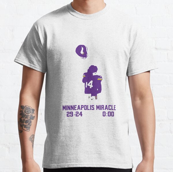 : Minneapolis Miracle Shirt Vikings Playoffs T-Shirt Bring It  Home Vikings Tee Minnesota Purple : Clothing, Shoes & Jewelry