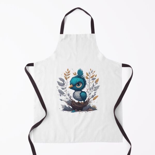 Item preview, Blue Peacock Magic: A Cozy Illustration for Nature Lovers designed and sold by hudaG.