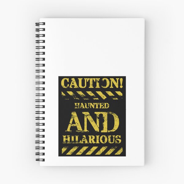 Item preview, CAUTION : HAUNTED AND HILARIOUS designed and sold by Permana96.