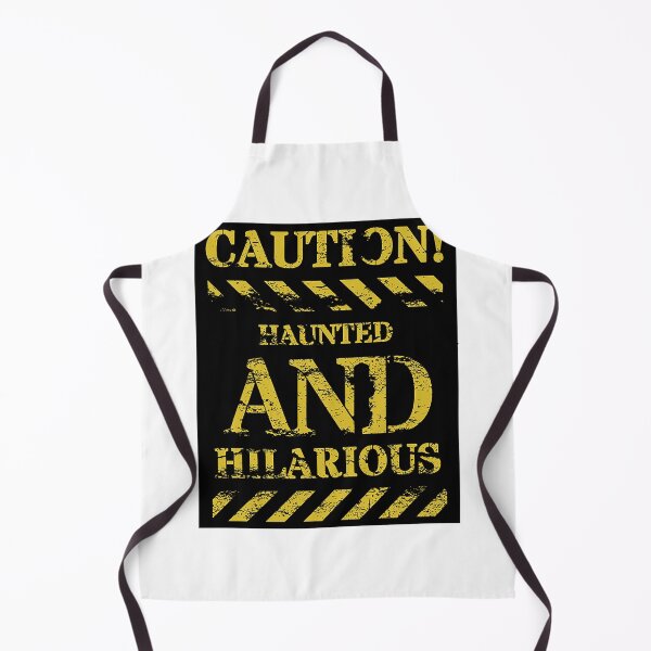 Item preview, CAUTION : HAUNTED AND HILARIOUS designed and sold by Permana96.