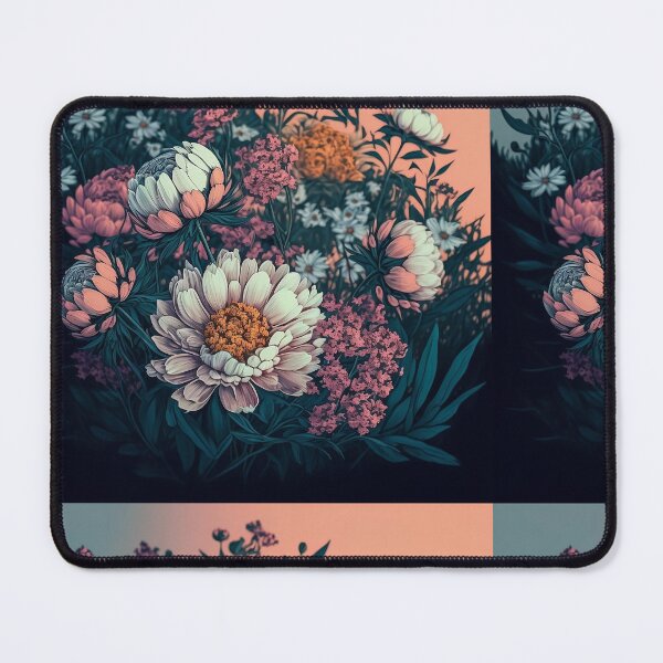 Item preview, romantic flowers designed and sold by Sunchildprints.