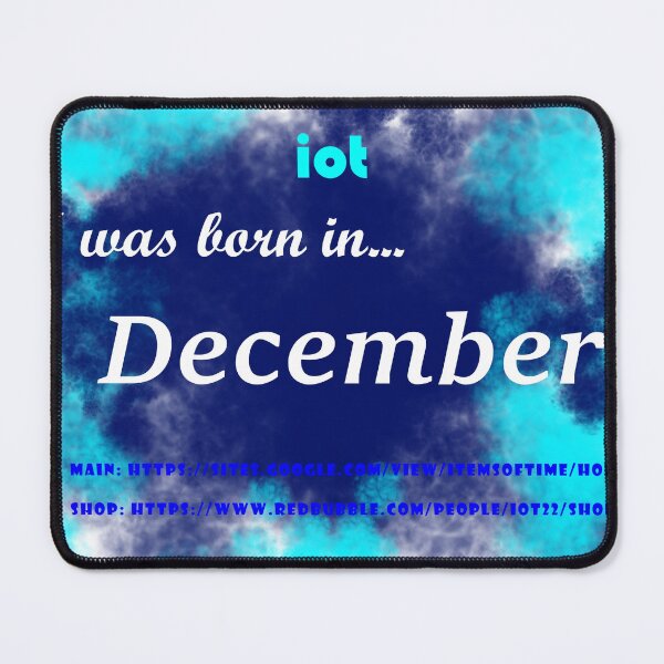Item preview, I was born in December designed and sold by IOT22.