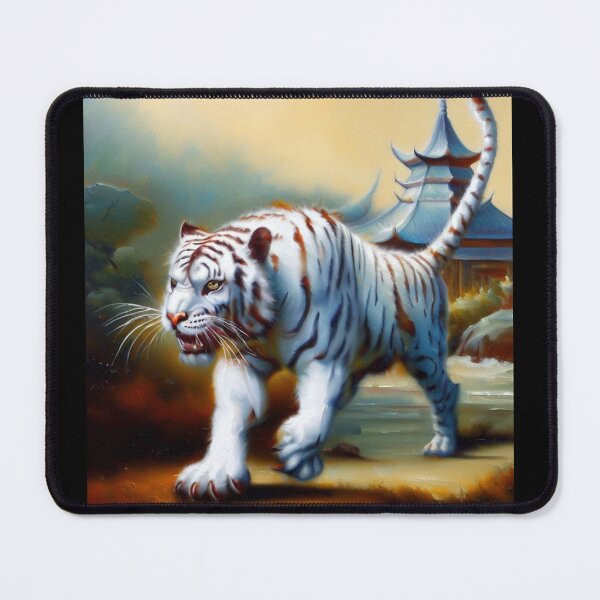 Item preview, Chinese White Tiger (16) designed and sold by CrankyOldDude.