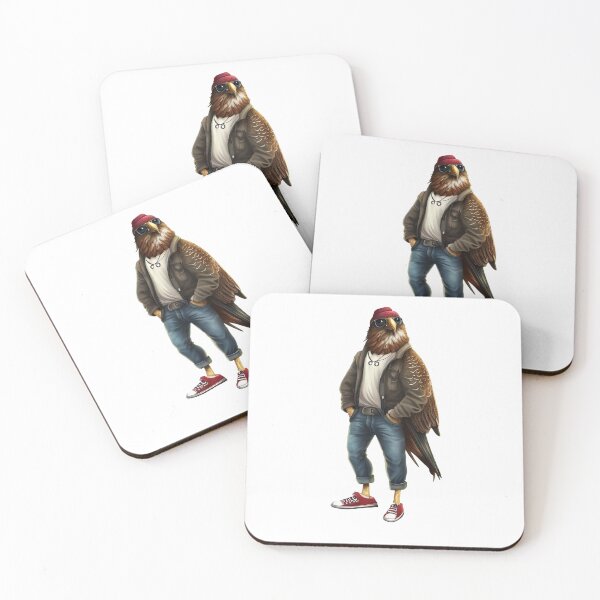 Item preview, Hipster Eagle V3 designed and sold by HipsterAnimals.