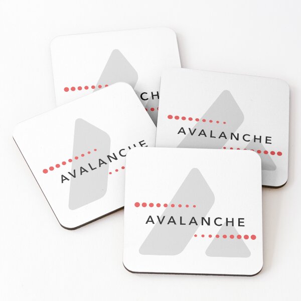 Item preview, Avalanche AVAX Crypto Altcoin - Modern Casual Design designed and sold by CryptoMoods.