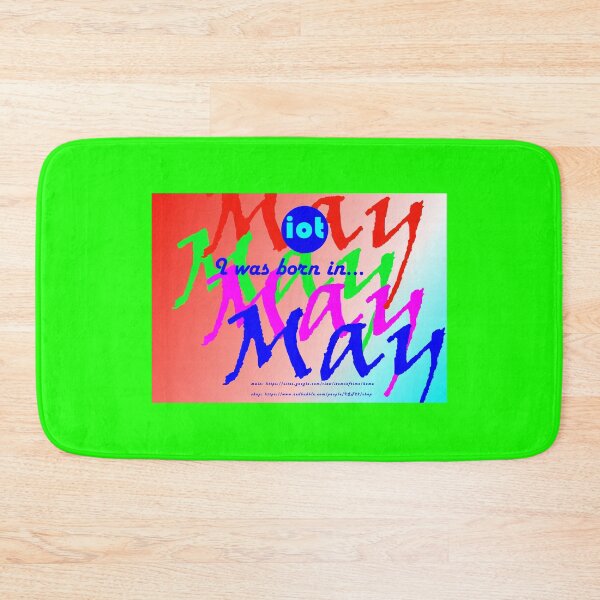 Item preview, I was born in May designed and sold by IOT22.