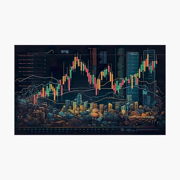 Stock Chart Wall Art for Sale