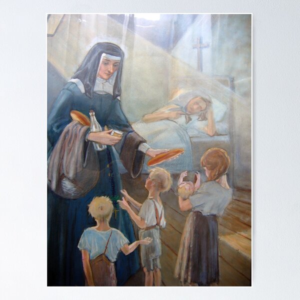 Item preview, Santa Luisa de Marillac designed and sold by mandaber.