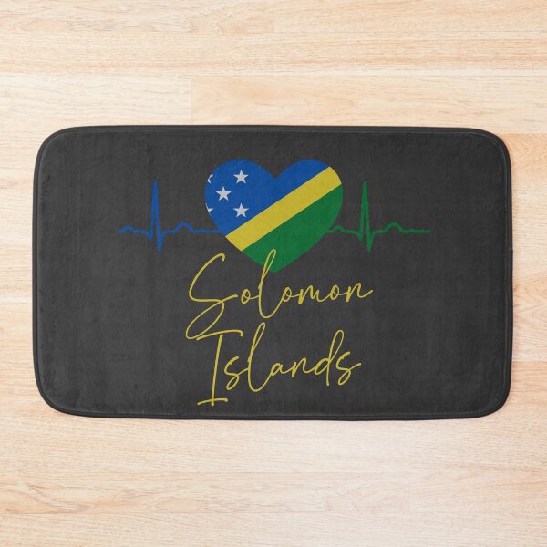 Item preview, Solomon Islands - heartbeat Flag Of Solomon Islands - Gift For Solomon Islanders From Solomon Islands  designed and sold by Fun-World.